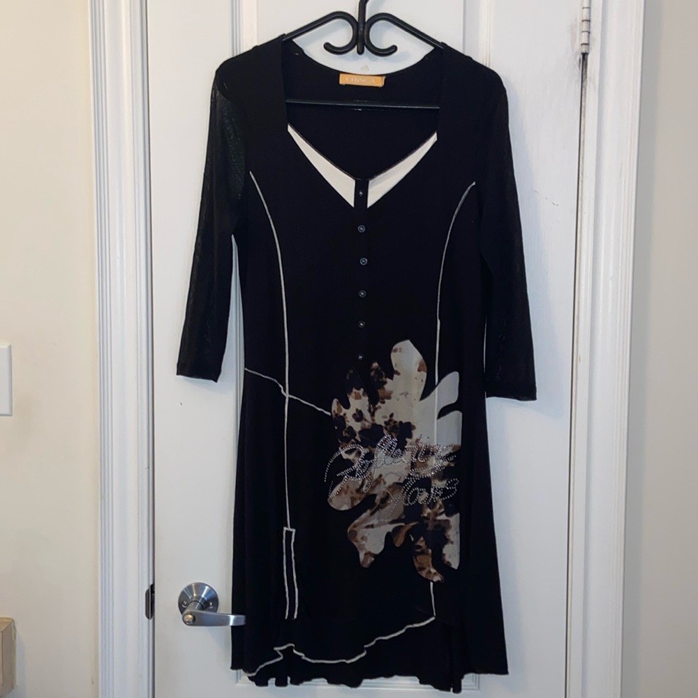 Dress Crisca/long top